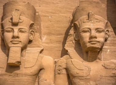 阿布辛贝，古代雕像，埃及 1920x1200