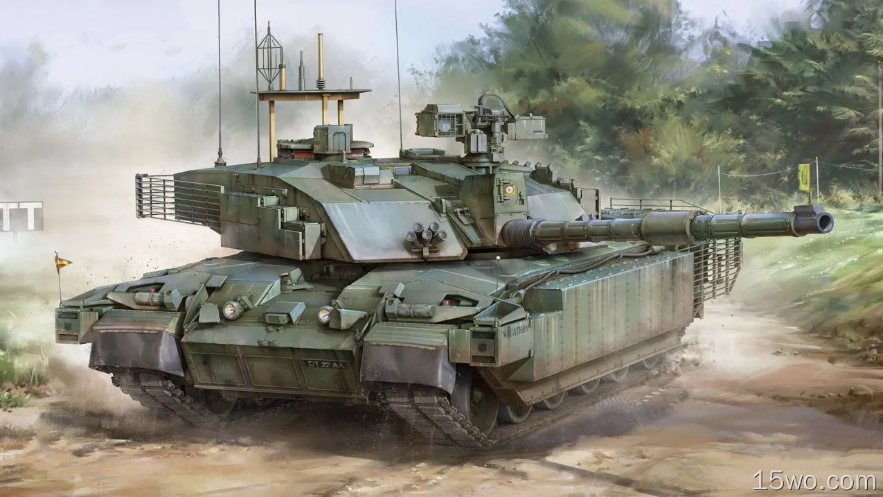 军事 挑战者2主战坦克 坦克 高清壁纸
