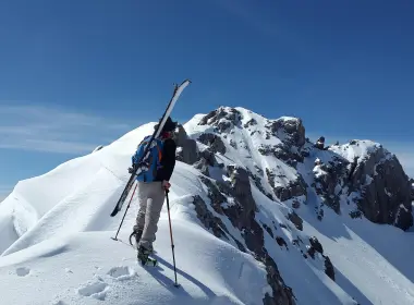 运动 Mountaineering 山 Snow 冬季 Alps 攀岩 Sport 大自然 高清壁纸 4608x2592