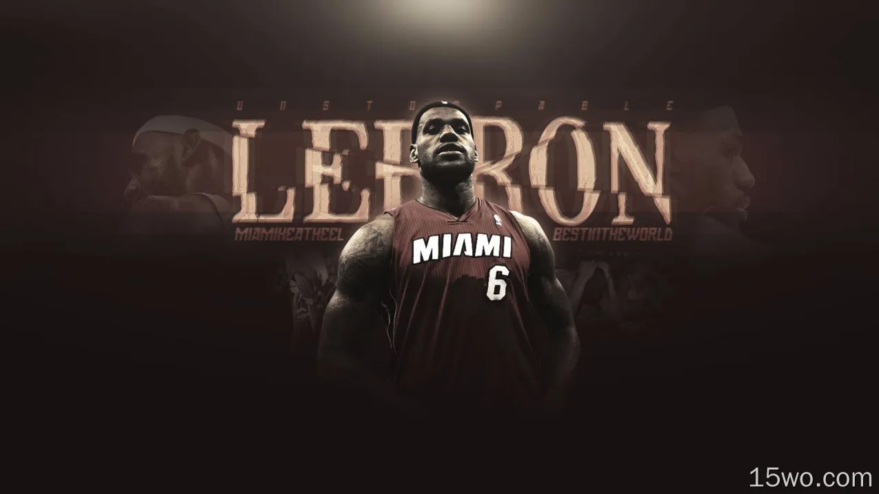 运动 勒布朗·詹姆斯 篮球 Athlete 迈阿密热火 NBA Man 高清壁纸
