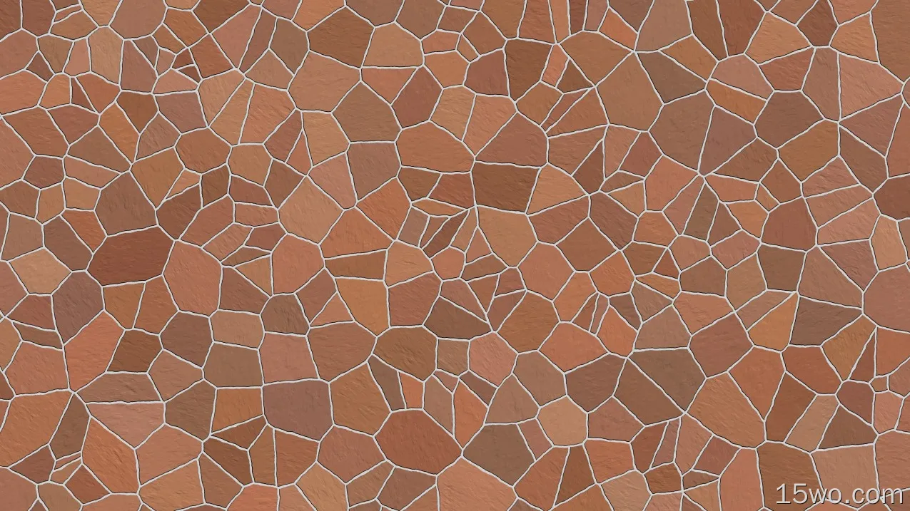 抽象 素材 Mosaic Brown 高清壁纸