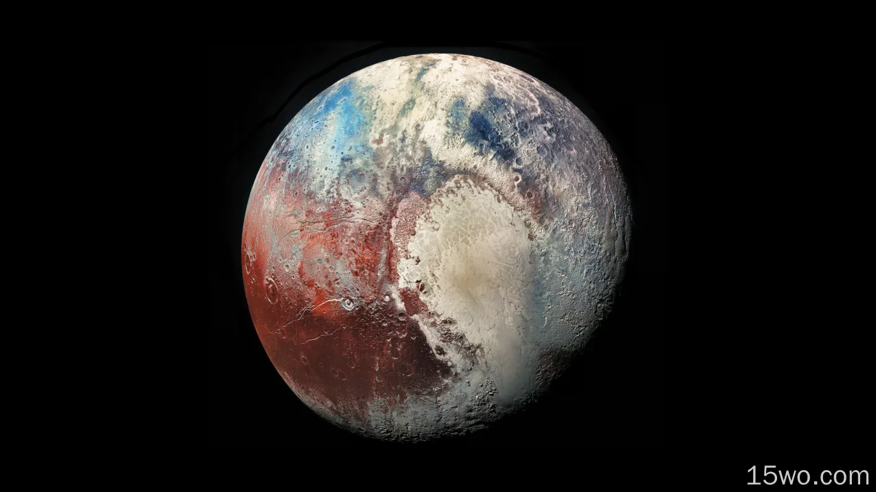 科幻 Pluto 星球 高清壁纸