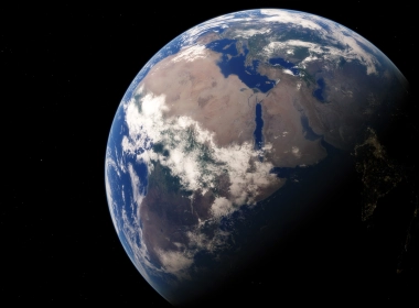 自然 太空俯瞰 星球 Africa 地球 高清壁纸 3840x2160