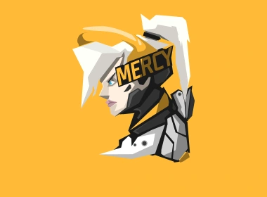 电子游戏 守望先锋 Mercy 高清壁纸 7680x4320