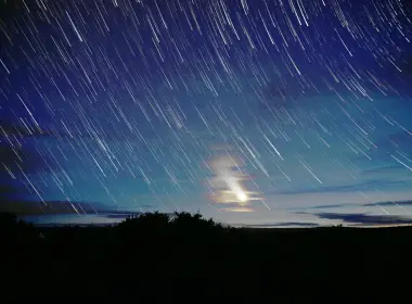 stars, moon, night, dark, blur, long exposure 6000x4000