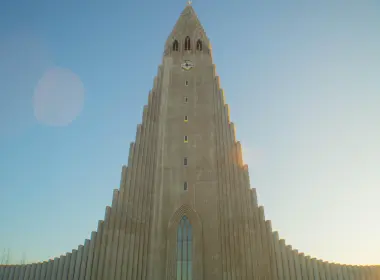 宗教 Hallgrimskirkja 教堂 Reykjavik 冰岛 高清壁纸 4866x3823