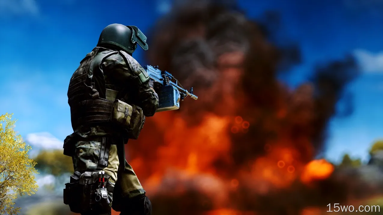 电子游戏 战地4 战地 军人 武器 爆炸 高清壁纸