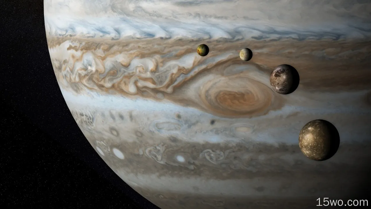 科幻 Jupiter 星球 太空 高清壁纸