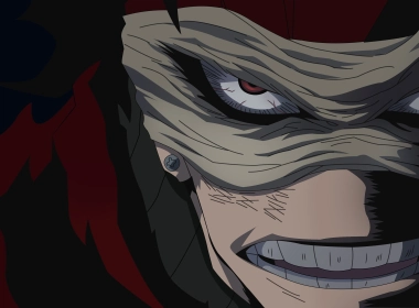 动漫 我的英雄学院 Stain Hero Killer Anime Boku no Hero Academia Teeth Red Eyes Earrings Chizome Akaguro 高清壁纸 3840x2160