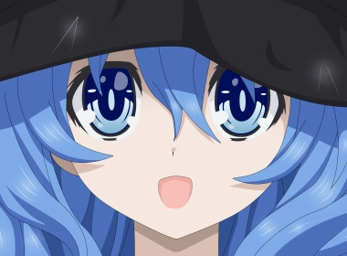 动漫 约会大作战 Anime Yoshino Blue Hair Blue Eyes 高清壁纸 3840x2160