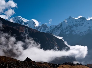 自然 山 Himalaya 高清壁纸 3840x2160