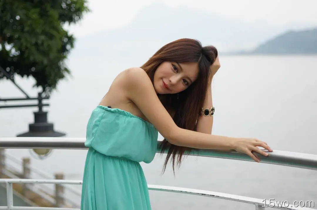 女性 张琦君 模特 台湾 香港 Bay 手镯 Dress Portrait Smile Taiwanese 亚洲 女孩 Julie Chang 高清壁纸