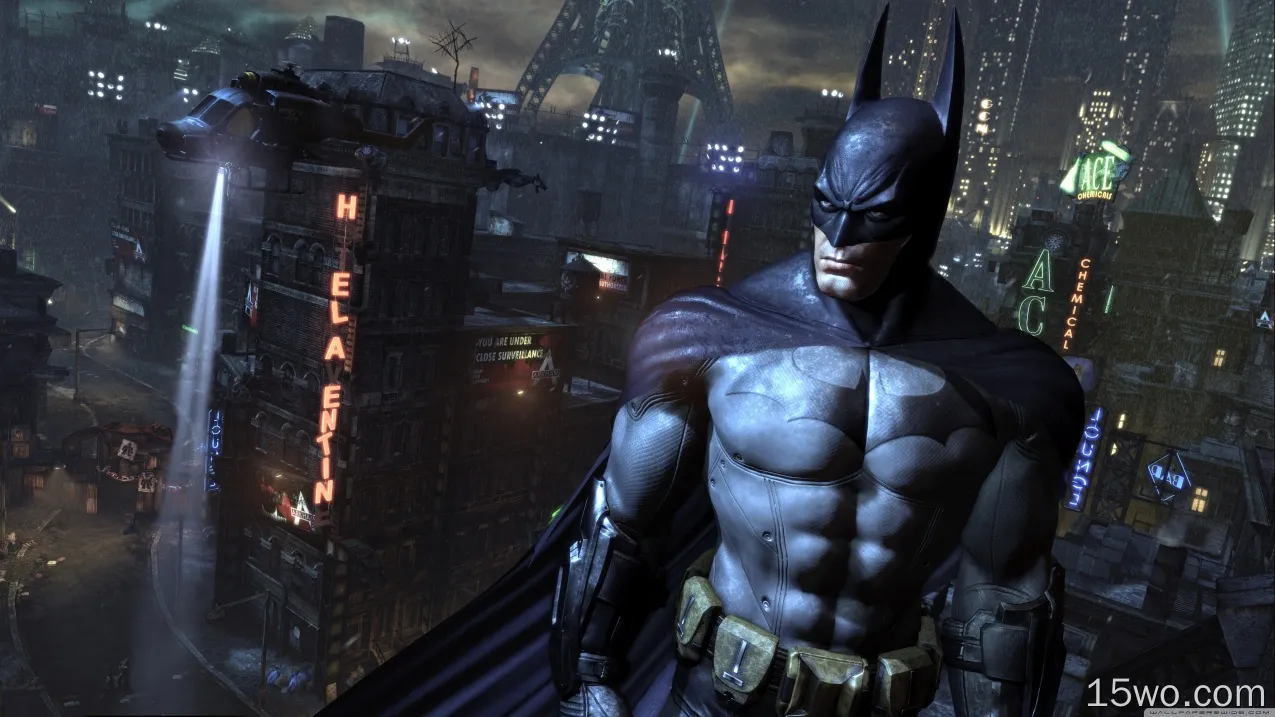 电子游戏 蝙蝠侠：阿甘之城 蝙蝠侠 游戏 Superhero 高清壁纸