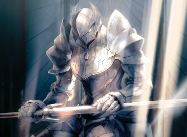动漫 不死者之王 Touch Me Anime Overlord Armor Helmet 剑 高清壁纸 3840x2160