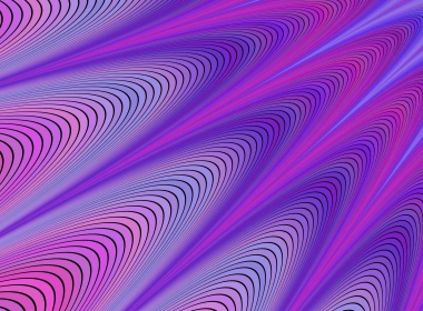 抽象 紫色 分形 高清壁纸 3840x2160