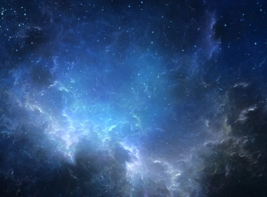 科幻 太空 星空 蓝色 高清壁纸 3840x2160
