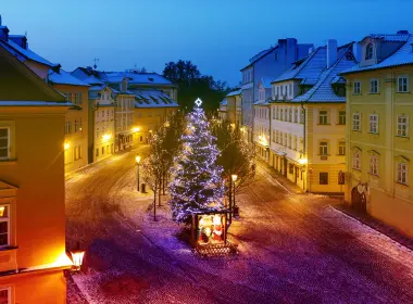 节日 圣诞节 Christmas Tree 捷克 高清壁纸 2560x1706