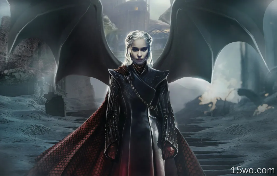 Daenerys Targaryen权力的游戏4k壁纸