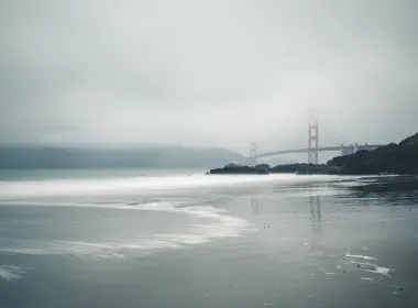 桥、海、雾 4744x2410