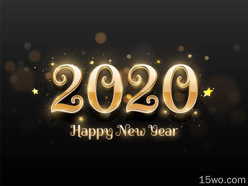 节日 2020年元旦 元旦 Happy New Year 高清壁纸