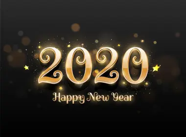 节日 2020年元旦 元旦 Happy New Year 高清壁纸 6901x5176