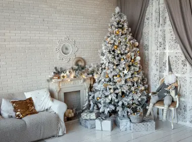 节日 圣诞节 Christmas Ornaments Christmas Tree 高清壁纸 3840x2400