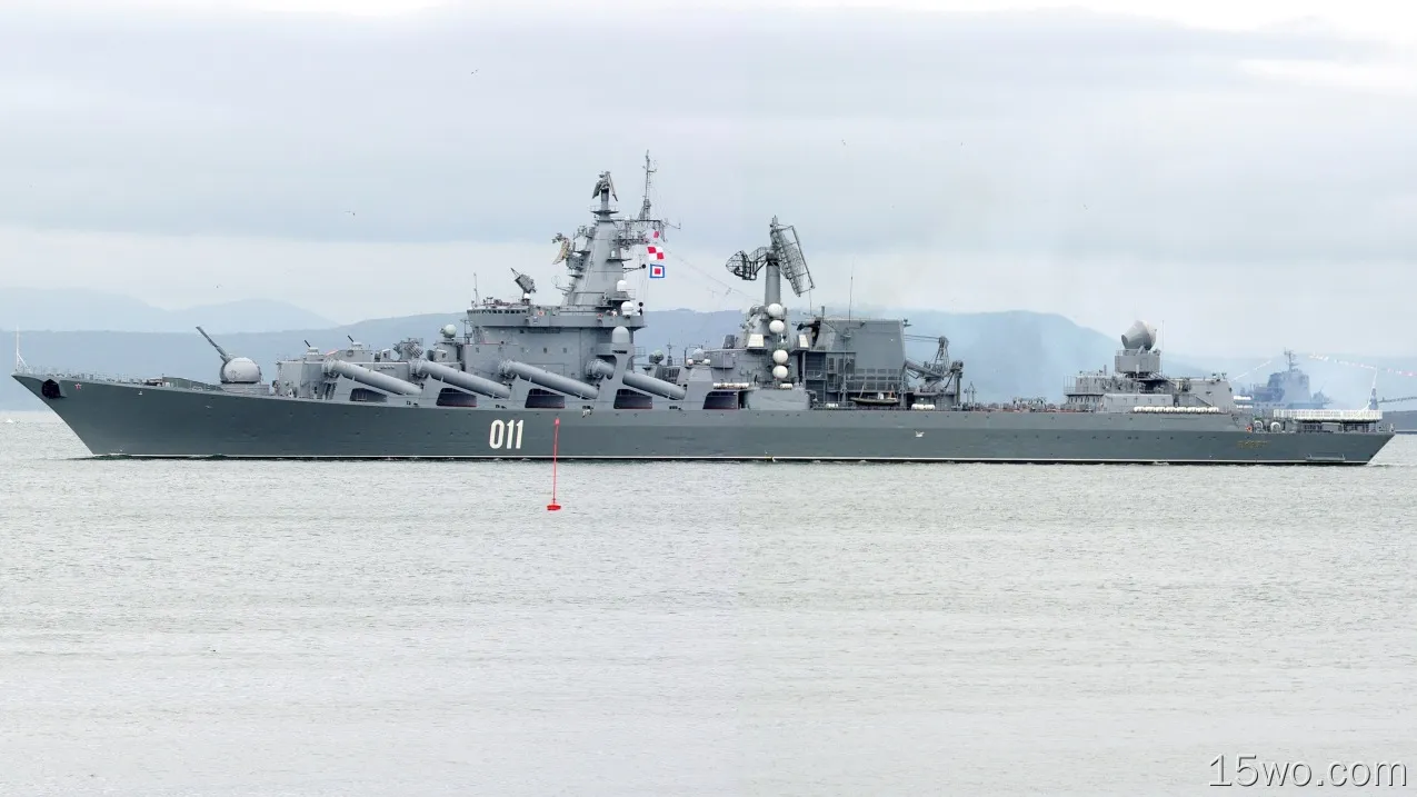 军事 Russian Navy 战舰 俄罗斯海军 Cruiser Russian cruiser Varyag 高清壁纸