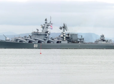 军事 Russian Navy 战舰 俄罗斯海军 Cruiser Russian cruiser Varyag 高清壁纸 3840x2160