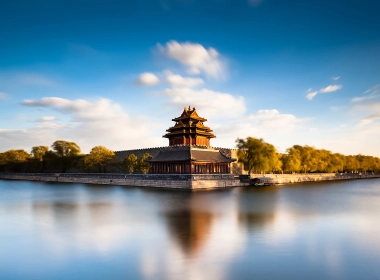人造 Forbidden City 纪念建筑 Beijing 高清壁纸 3840x2160