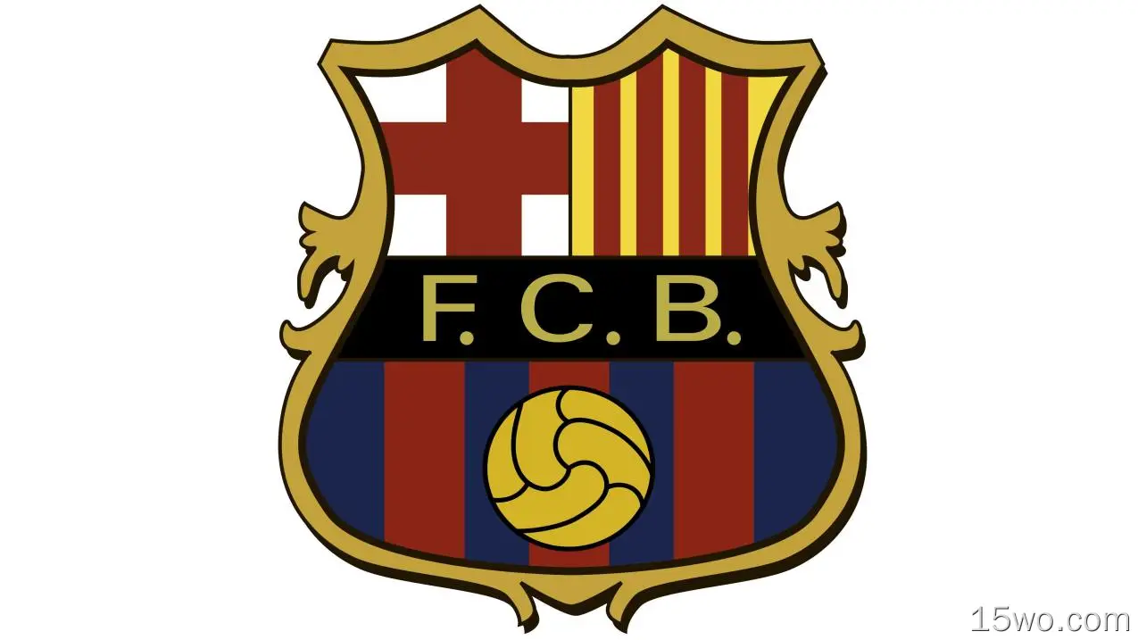 运动 巴塞罗那 足球 俱乐部 标志 Emblem 高清壁纸