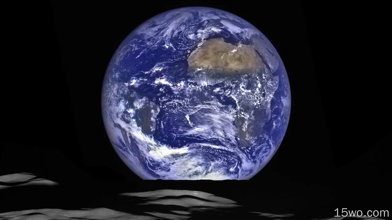 自然 太空俯瞰 星球 地球 Africa 高清壁纸