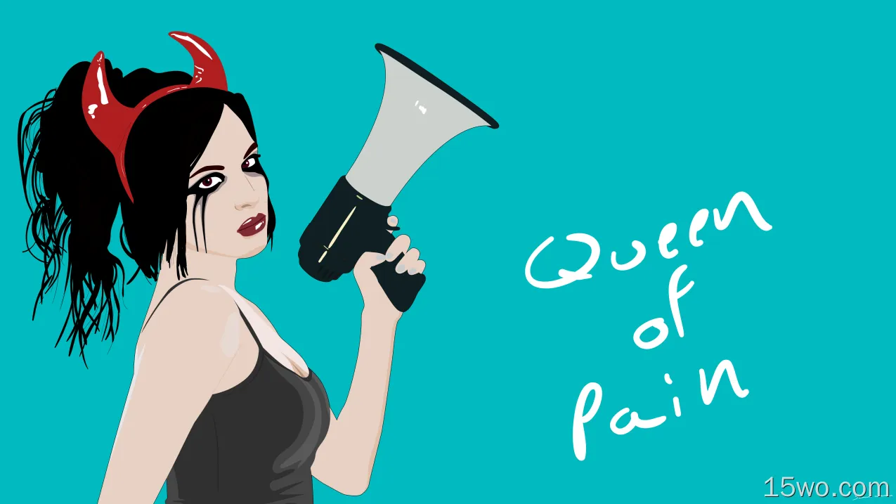 电子游戏 DotA 2 Dota Fan Art Queen Of Pain 侠盗猎车手 高清壁纸