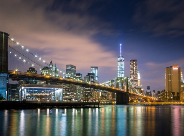 人造 纽约 城市 美国 布鲁克林大桥 桥 高清壁纸 3840x2160