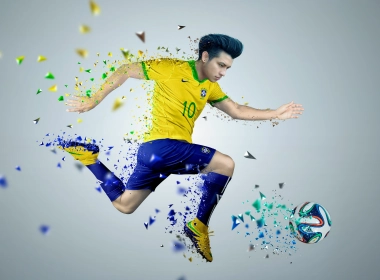 运动 足球 数字艺术 Photoshop Sport Fan Art 高清壁纸 3840x2160