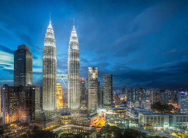 人造 Petronas Towers 建筑 高清壁纸 3840x2160