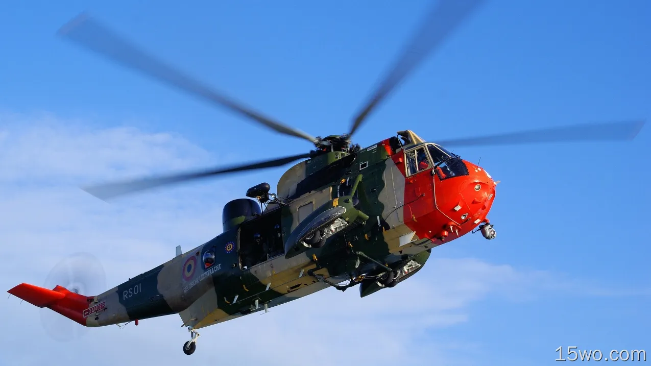 军事 AgustaWestland AW109 军用直升机 Belgian Air Force 高清壁纸