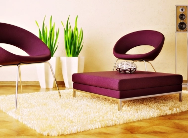 人造 房间 Interior 设计 Living Room Chair 家具 高清壁纸 3840x2160