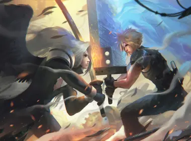 电子游戏 最终幻想7：重制版 最终幻想 Cloud Strife Sephiroth 高清壁纸 3840x2160