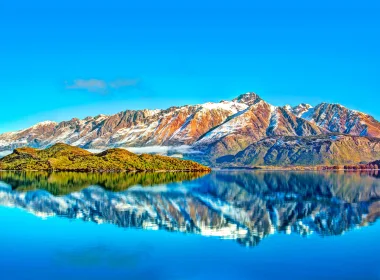 自然 景致 倒影 湖泊 山 高清壁纸 3840x2400