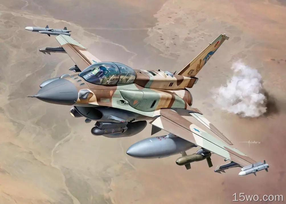 军事 F-16战斗机 喷射战斗机 喷气式战斗机 飞机 Warplane 高清壁纸
