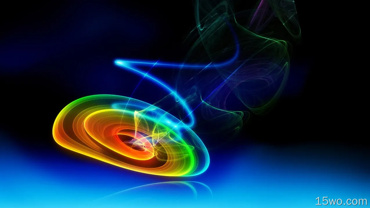 抽象 漩涡 色彩 素材 CGI 螺旋 Colorful 艺术 高清壁纸