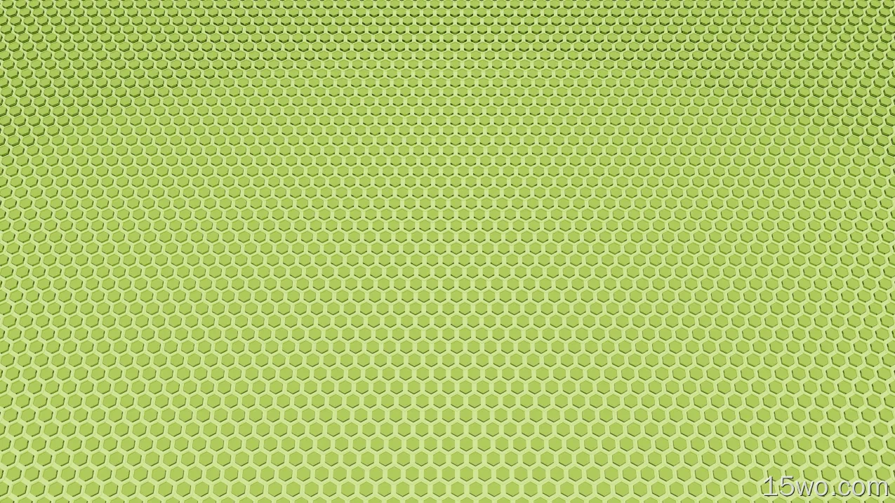 抽象 六边形 素材 绿色 数字艺术 高清壁纸