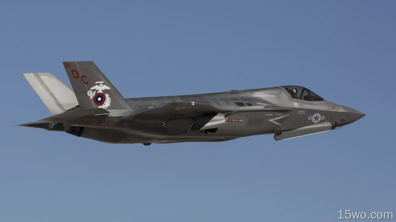 军事 F-35战斗机 喷射战斗机 喷气式战斗机 飞机 Warplane 高清壁纸