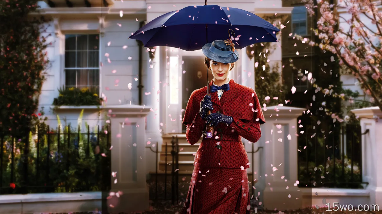 电影 Mary Poppins Returns 艾米莉·布朗特 高清壁纸