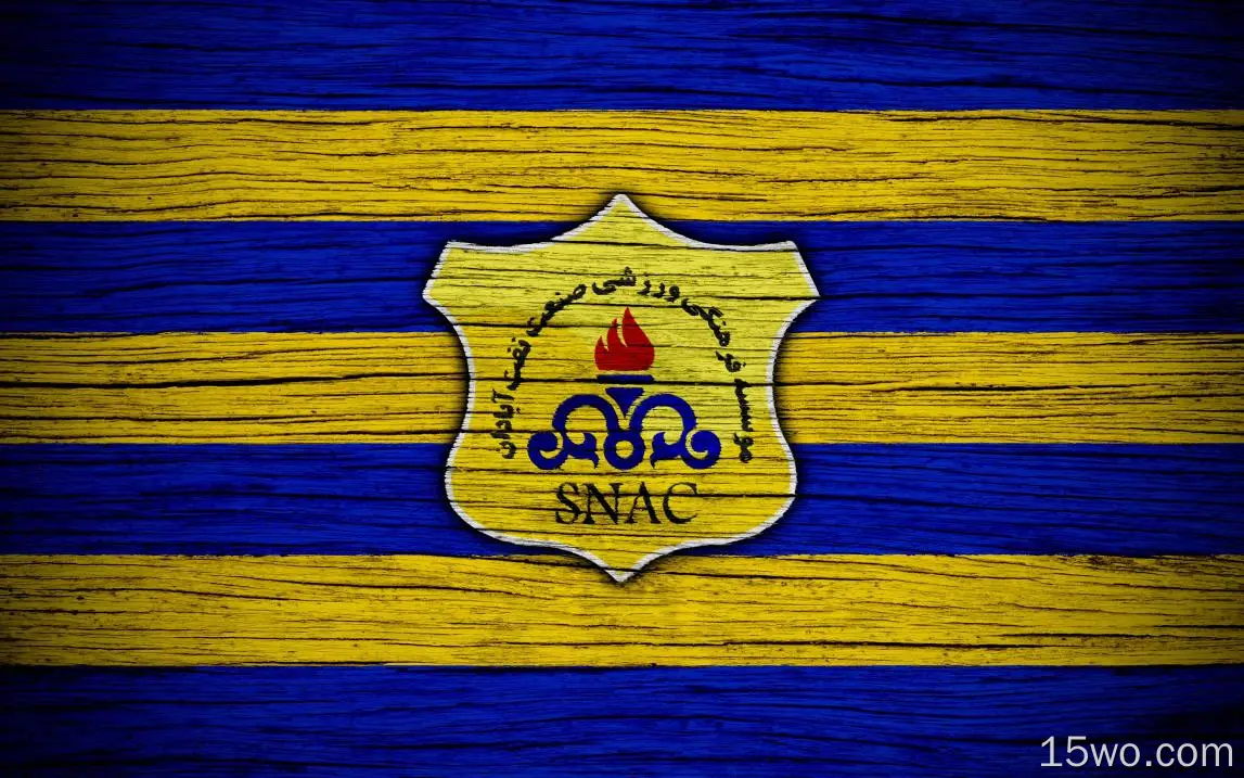 运动 Sanat Naft Abadan F.C. 足球 俱乐部 标志 Emblem 高清壁纸