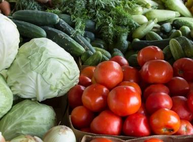 蔬菜，健康，番茄，卷心菜，黄瓜 3456x5184