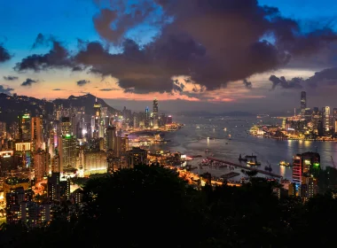人造 香港 城市 中国 高清壁纸 3840x2160