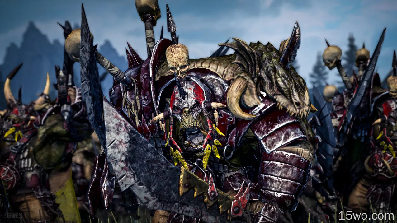 电子游戏 Total War: Warhammer 全面战争 主機遊戲 兽人 高清壁纸