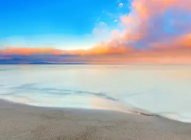 自然 景致 Horizon 天空 海滩 Sea 云 高清壁纸 3840x2400