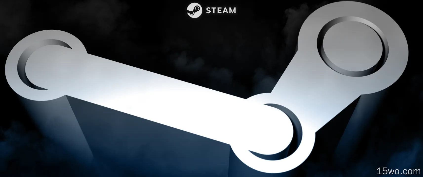 技术 Steam 标志 烟 蓝色 高清壁纸
